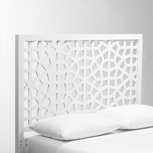 Morocco Headboard - White | west elm