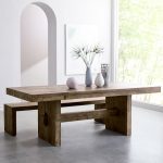 Emmerson® Reclaimed Wood Dining Table - Stone Gray | west elm