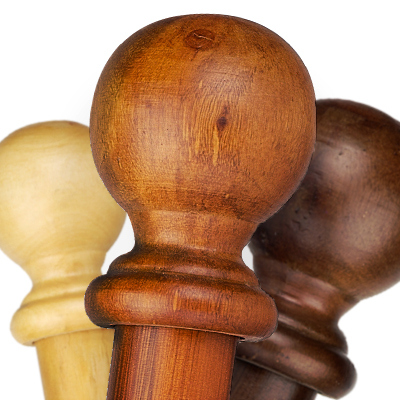 Wooden Curtain Poles | Poles Direct