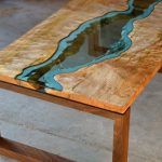 Nature-Inspired Furniture Design Features Blue Glass Rivers and Lakes