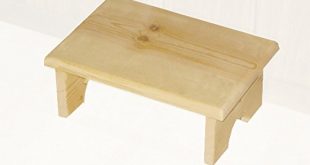 Amazon.com: Small Wood Step Stool Made in USA: Kitchen & Dining