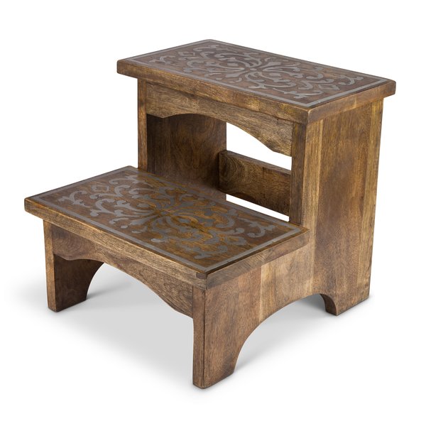 TGGC 2-Step Wood Step Stool & Reviews | Wayfair