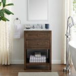 Shop The Gray Barn Pennington Farmhouse Brown Stone 24-Inch Bath .