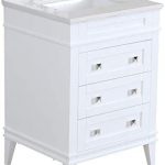 Amazon.com: Eleanor 24-inch Bathroom Vanity (Quartz/White .