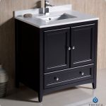 Fresca Oxford (single) 30-inch Transitional Bathroom Vanity - Espres