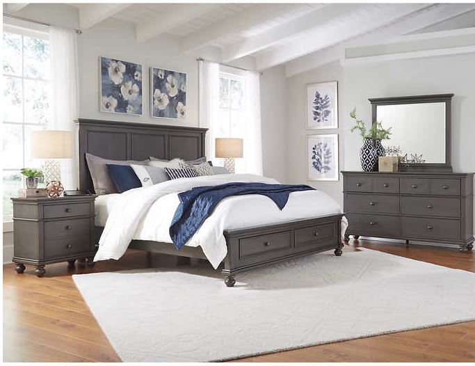 Corona 5-piece Queen Storage Bedroom Set - Harrington Home Furnitu