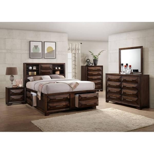 Shop Simmons Casegoods Anthem Collection 5-Piece Bedroom Set Queen .