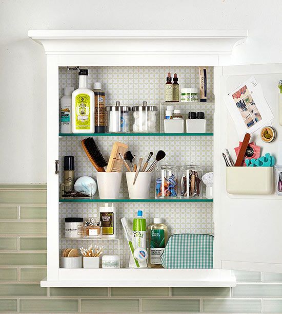 Organize Your Medicine Cabinet | Bathroom cabinet organization .