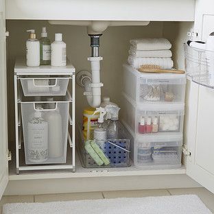 Bathroom Under Sink Starter Kit | Bathroom organization diy .