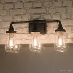 Shop Luxury Industrial Bathroom Light, 11"H x 21.5"W, with Shabby .