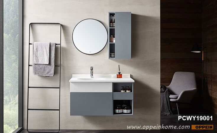 Modern Melamine Bathroom Mirror Cabinet PCWY19001- OPPEIN | The .