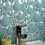 Bathroom Glass Tile Ideas - glass tile backsplash by Ev