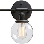 Phansthy 3 Light Wall Sconce Bathroom Vanity Light Black Sconce .