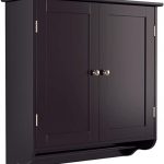 Amazon.com: HOMFA Bathroom Wall Cabinet, Over The Toilet Space .