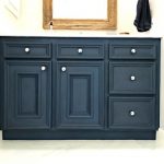 DIY Chalk Paint Bathroom Vanity Makeover - Abbotts At Ho