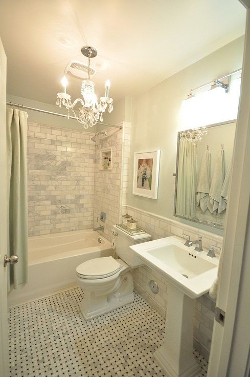 gimme that tile! | Small bathroom, Green bathroom, Bathrooms remod