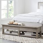 Farmhouse Storage Bench | Bedroom Bench | Pottery Ba