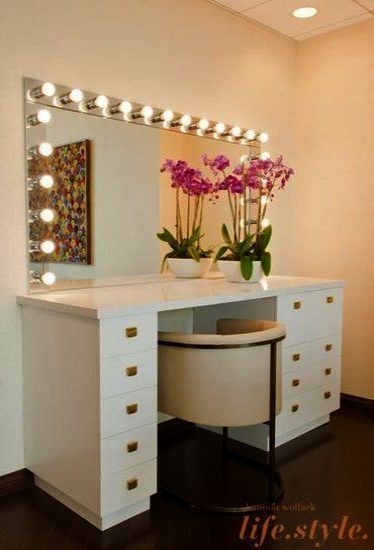 Makeup Vanity With Hollywood Lights lest Corner Makeup Vanity .