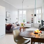Small Apartment in Gothenburg Showcasing an Ingenious Layout .