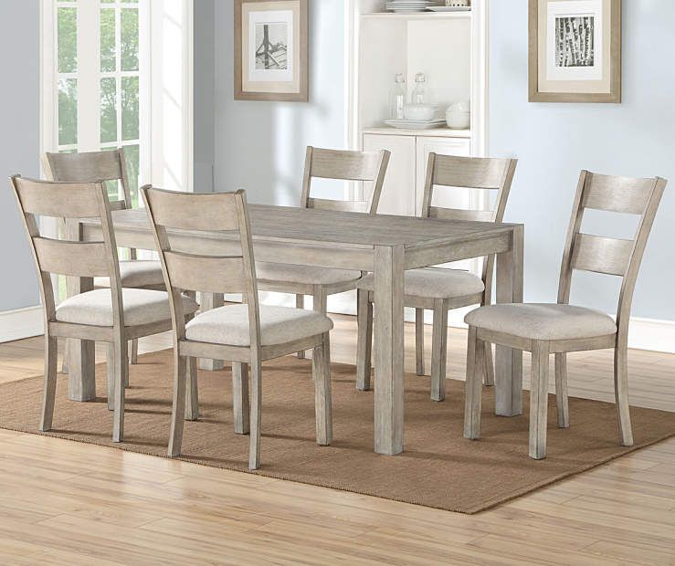 Stratford Hayden Gray 7-Piece Dining Set - Big Lots | Grey dining .