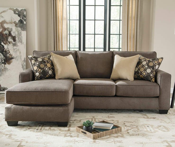 Keenum Taupe Sofa with Reversible Chaise | Big Lots | Taupe sofa .