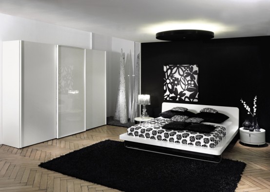 black contemporary bedroom furniture set | Home Designs Proje