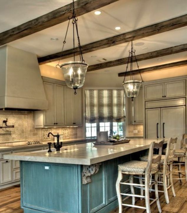 Rustic kitchen | Rustic farmhouse kitchen, Sweet home, Ho