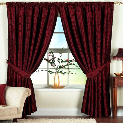 BURGUNDY CURTAINS « Blinds, Shades, Curtains | Burgundy curtains .