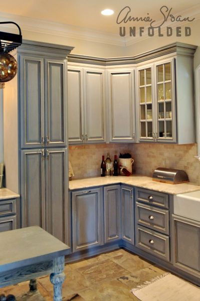 Chalk Paint Kitchen Cabinets