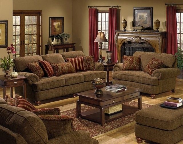 Jackson Furniture Belmont 3 Piece Living Room Set In Diamond .