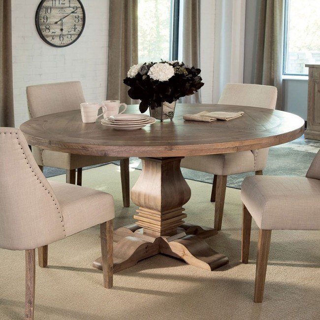 Florence Round Dining Table Coaster Furniture, 2 Reviews .