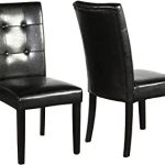 Amazon.com - BTEXPERT Dining Room Chairs Side Solid Wood Tufted .