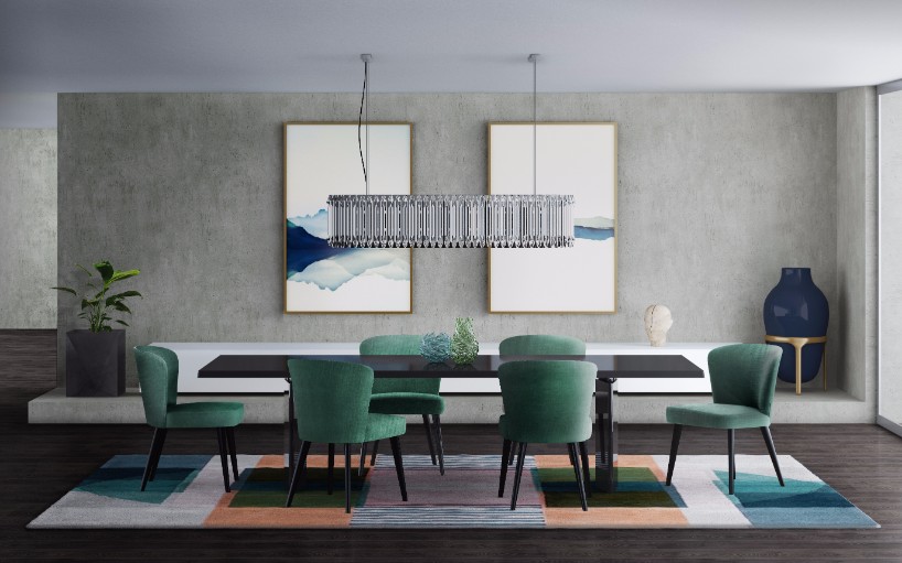 Suspension Lighting Solutions for a Contemporary Dining Ro