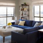 Modern Navy Blue Sofa Design Ideas, Pictures, Remodel, and Decor .