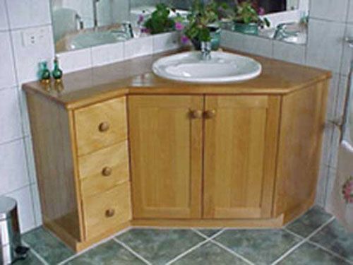 Custom vanity design - Shower Remodeling | Corner bathroom vanity .