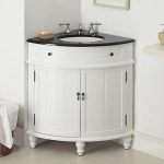 24" Benton Collection Thomasville Corner Bathroom Sink Vanity - CF .