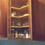 Corner Cabinet heaven - no more reaching behind trying to find the .