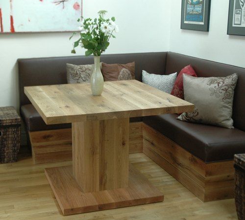 All Custom Dining Tables | CustomMade.com | Breakfast nook .