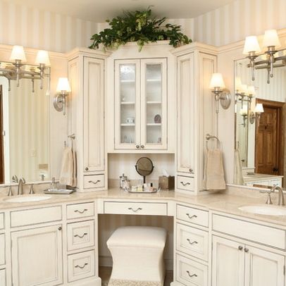 Corner Vanities Design Ideas, Pictures, Remodel and Decor | Corner .