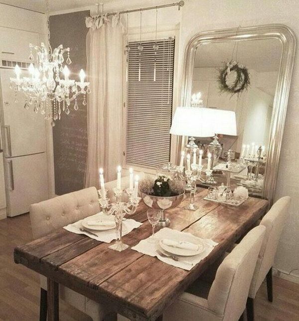 50+ Shabby Chic Dining Room Ideas That Every Girl Will Love 2018 .