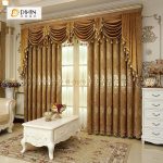 Valance and Blackout Curtain Sheer Window Curtain for Living Room .