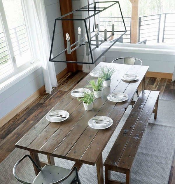 25 Diy Dining Tables Bob Vila Diy Live Edge Table With Steel Base .