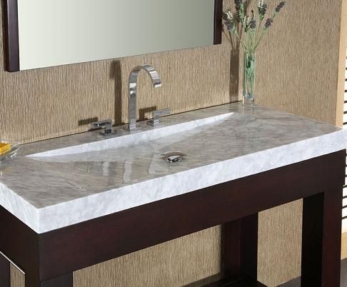 Integrated Stone Sinks - Bathroom Vanities With A Stylish Twist .