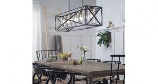 Moorgate 5 Light Linear Chandelier by Kichler | Farmhouse dining .