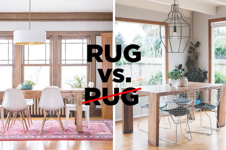 Let's Settle This: Do Rugs Belong in The Dining Room? | Apartment .