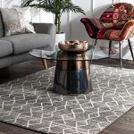 Amazon.com: nuLOOM Vine Moroccan Area Rug, 8' 10" x 12', Grey .