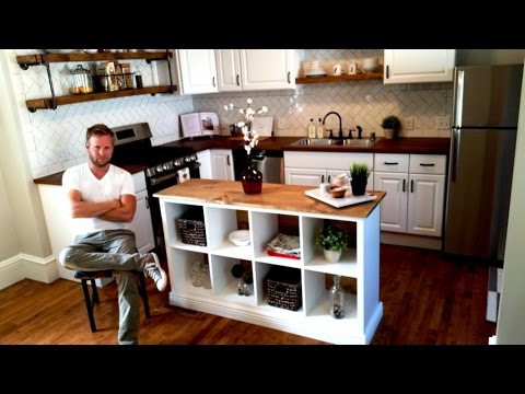 IKEA HACK - Kitchen Island DIY Project - YouTu