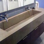Ramp Sink, Double Bathroom Sink Concrete Sinks Concrete Interiors .