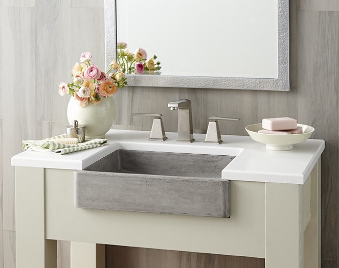 Bathroom Design Trend: Apron-Front Sinks | Native Trai