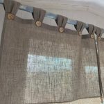 Farmhouse curtains for living room Ruffled Country Kitchen Two | Et